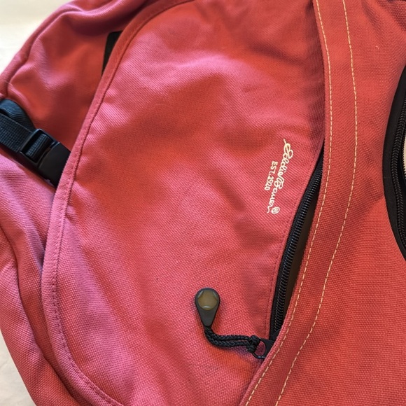 Eddie Bauer deep pinkcanvas crossbody EUC - Picture 12 of 13